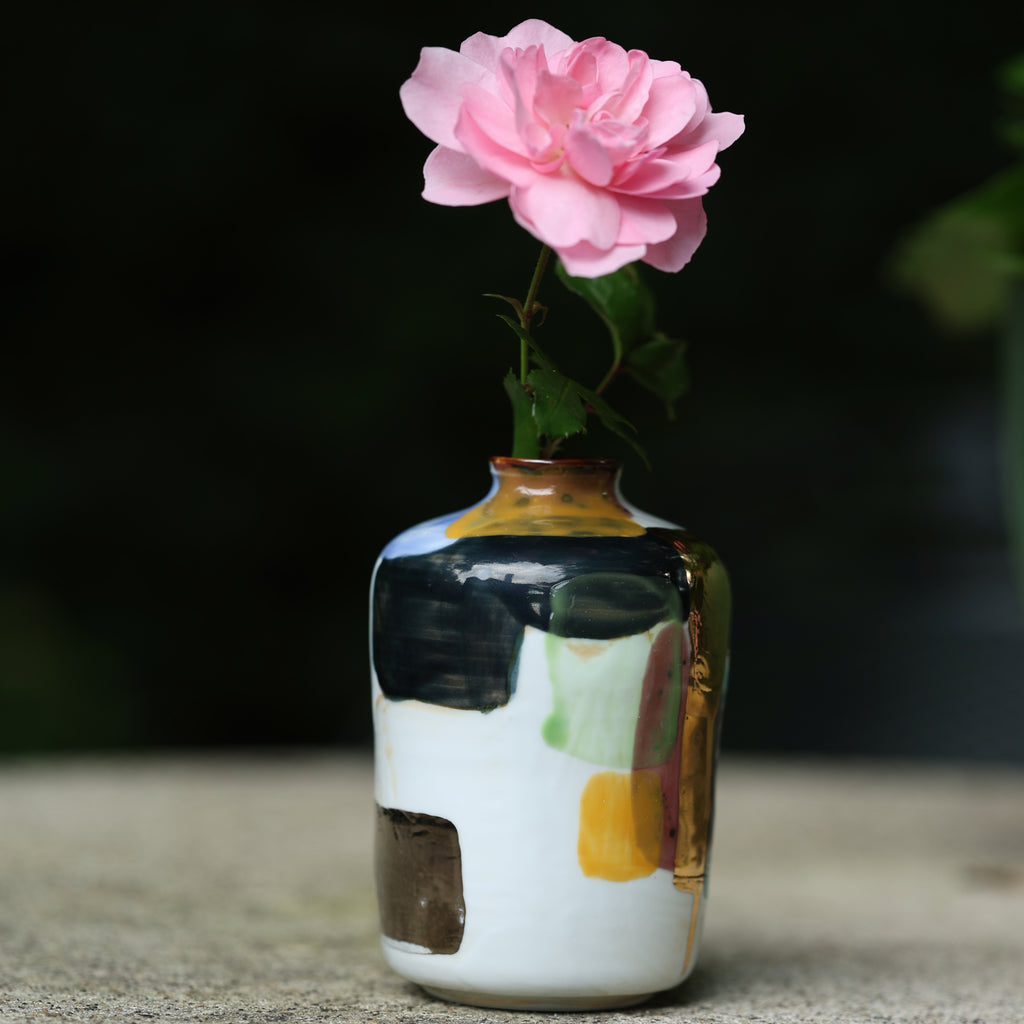 I-003 | AKIO MOMOTA Irodori small vase 320 ml