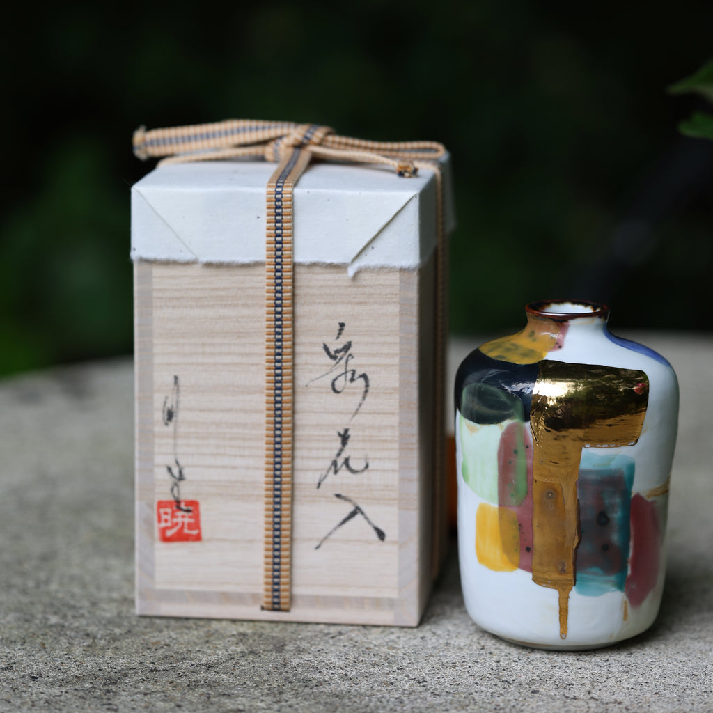I-003 | AKIO MOMOTA Irodori small vase 320 ml