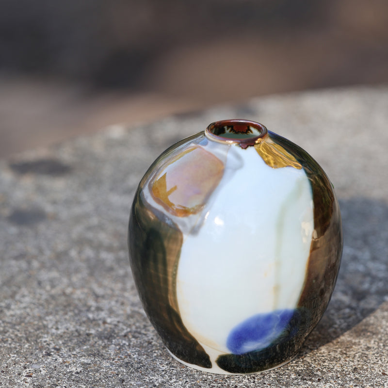 I-001 | AKIO MOMOTA Irodori small vase 350 ml