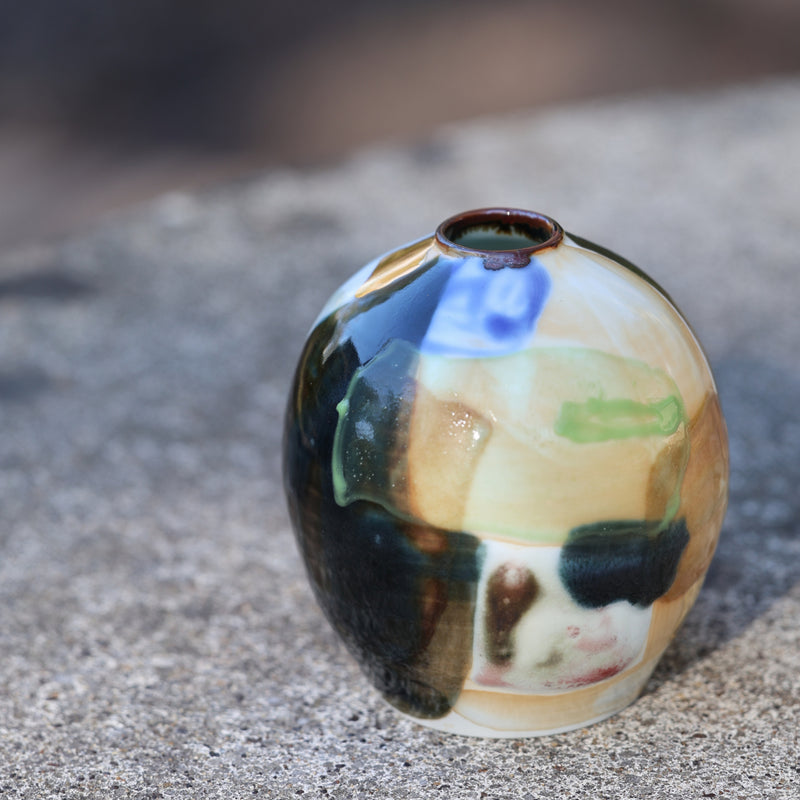 I-001 | AKIO MOMOTA Irodori small vase 350 ml