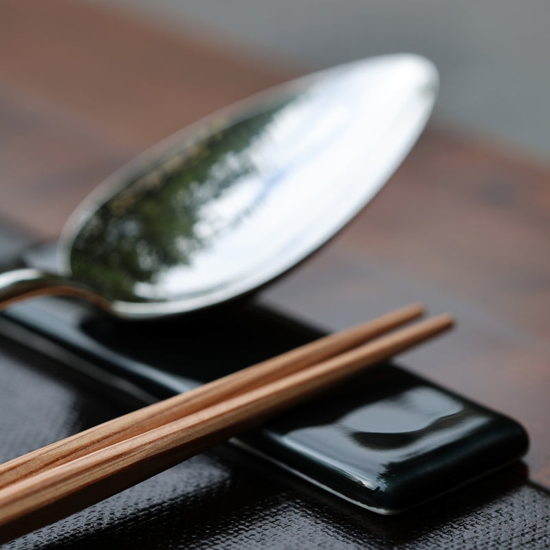 B-023 | AKIO MOMOTA Koku-yu Cutlery rests set of 2 pieces, L10 cm