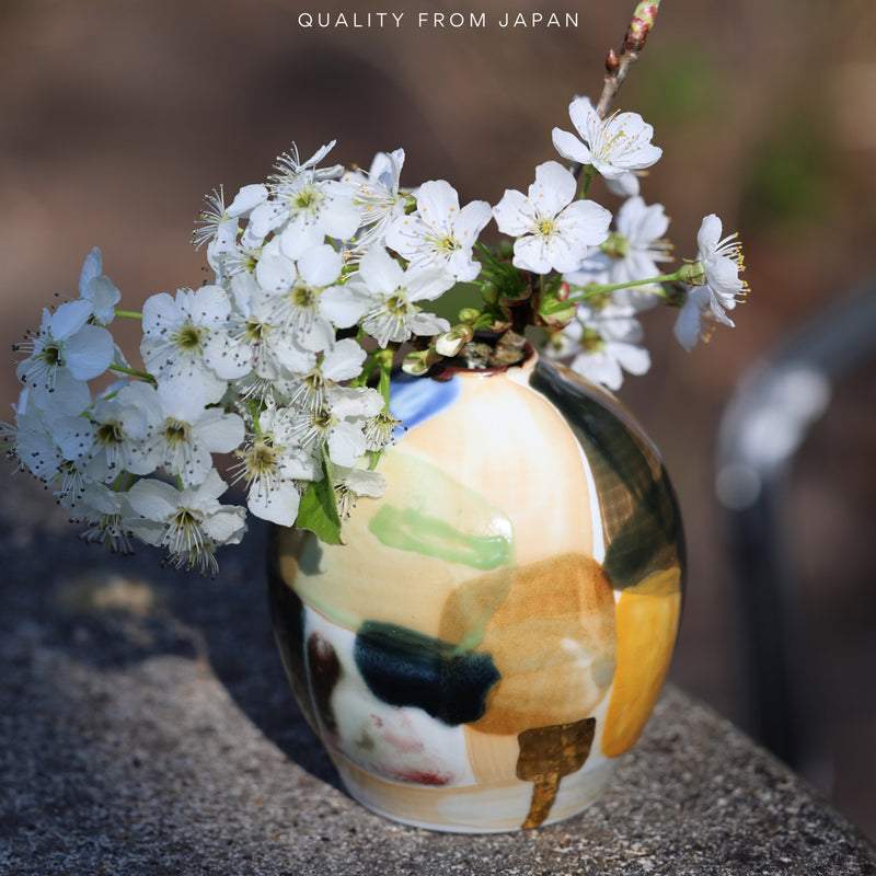 I-001 | AKIO MOMOTA Irodori small vase 350 ml